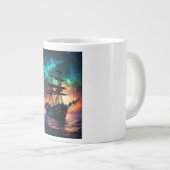 "Seemannsschiff-Cup" Jumbo-Tasse (Vorderseite Rechts)