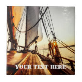 Seemannsschiff Keramik Tile Fliese (Vorderseite)