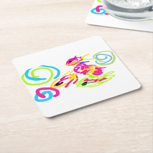 Seemannszeit Rechteckiger Pappuntersetzer (angewinkelt)