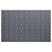 Seemarine-Blau-Weiß-Anker Stoff (Fat Quarter (45,7 x 55,9 cm))