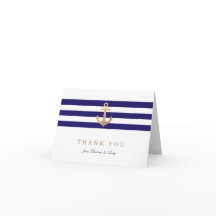 Seemarine danken Ihnen Karten