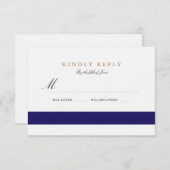 Seemarine-Schläger Mitzvah UAWG RSVP Karte (Vorne/Hinten)