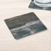 Seemauer II Rechteckiger Pappuntersetzer (angewinkelt)