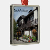 Seemcdonald-Häuschen-Glacier Nationalpark Ornament Aus Metall (Rechts)