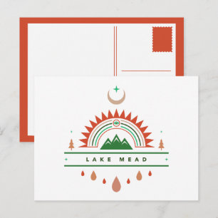 Seemead arizona Regenbogenmond Postkarte