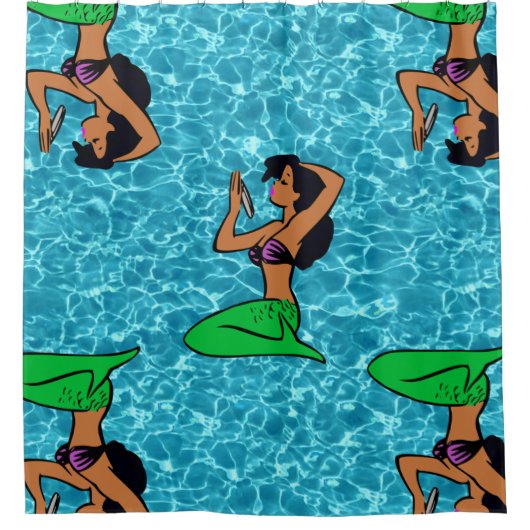 Seemeer Duschvorhang (Vorderseite)