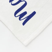 Seemeilenstein-Decke Fleecedecke (Ecke)