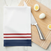 Seemonogramm Geschirrtuch (Viertel Falte)