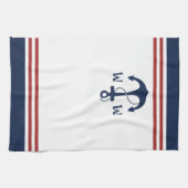 Seemonogramm Geschirrtuch (Horizontal)