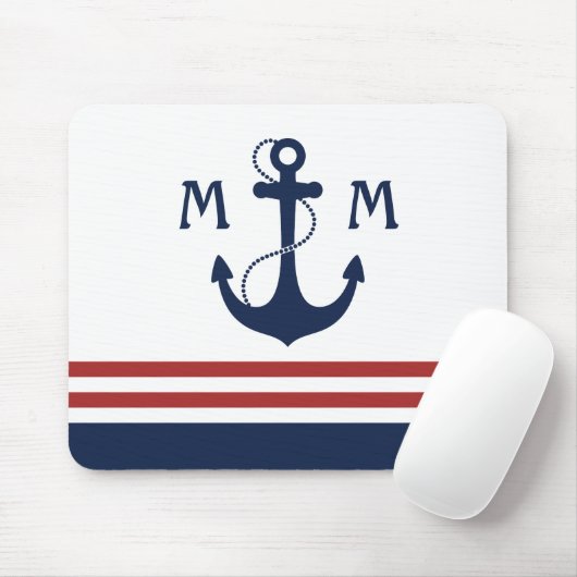 Seemonogramm Mousepad (Mit Mouse)