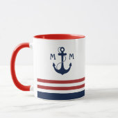 Seemonogramm Tasse (Links)