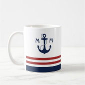 Seemonogramm Tasse (Links)