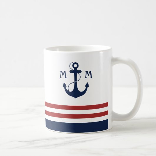 Seemonogramm Tasse (Rechts)