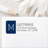 Seemonogramm und Individuelle Name - Rücksendeadre (Insitu)