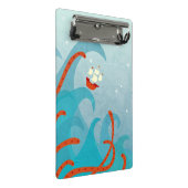 Seemonster Mini Klemmbrett (Schrägansicht)