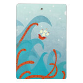 Seemonster Mini Klemmbrett (Rückseite)