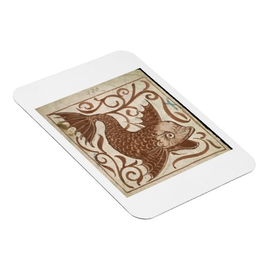 Seemonster (ohne Papier) Magnet (Rechte Seite)