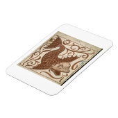 Seemonster (ohne Papier) Magnet (Linke Seite)