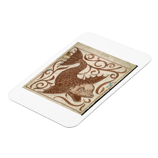 Seemonster (ohne Papier) Magnet (Linke Seite)