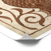 Seemonster (ohne Papier) Poster (Ecke)