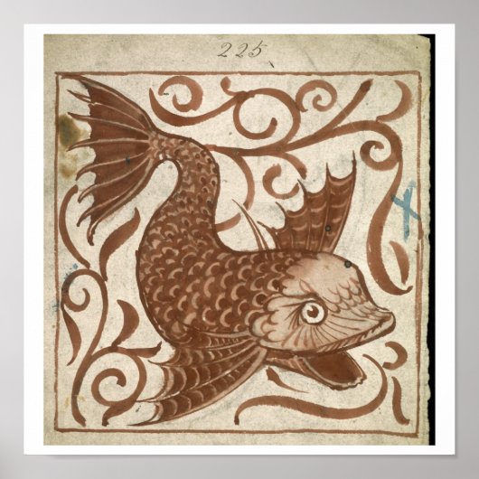 Seemonster (ohne Papier) Poster (Vorne)