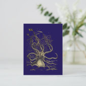 Seemonster Postkarte (Stehend Vorderseite)