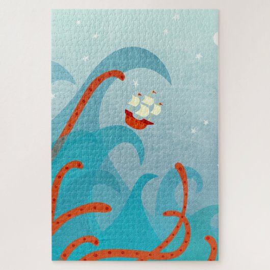 Seemonster Puzzle (Vertikal)