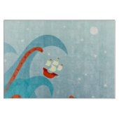 Seemonster Schneidebrett (Vorderseite)