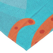 Seemonster Tischdecke (Schrägansicht)
