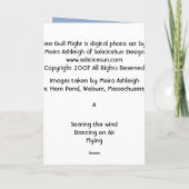 Seemöven-Flug Karte (Rückseite)