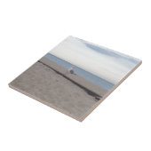 Seemöwe auf Strand Fliese (Seite)