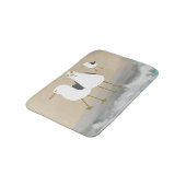 Seemöwe-Badematte Badematte (Schrägansicht)