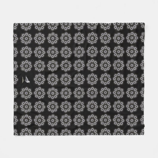 Seemöwe-Fleece-Decke Fleecedecke (Vorderseite (Horizontal))