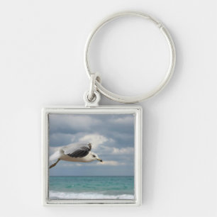 Seemöwe-Flug Schlüsselanhänger