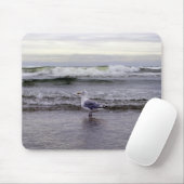 Seemöwe im Ozean Mousepad (Mit Mouse)