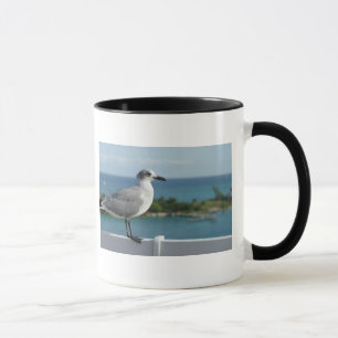 Seemöwe in der Paradies-Tasse Tasse