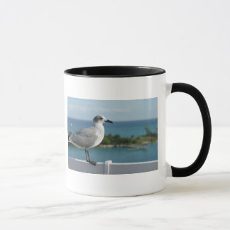 Seemöwe in der Paradies-Tasse Tasse