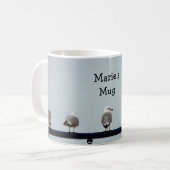 Seemöwe-Kaffee-Tasse Kaffeetasse (Vorderseite Links)