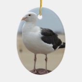 Seemöwe Keramik Ornament (Vorne)