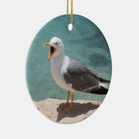 Seemöwe Keramikornament (Rechts)