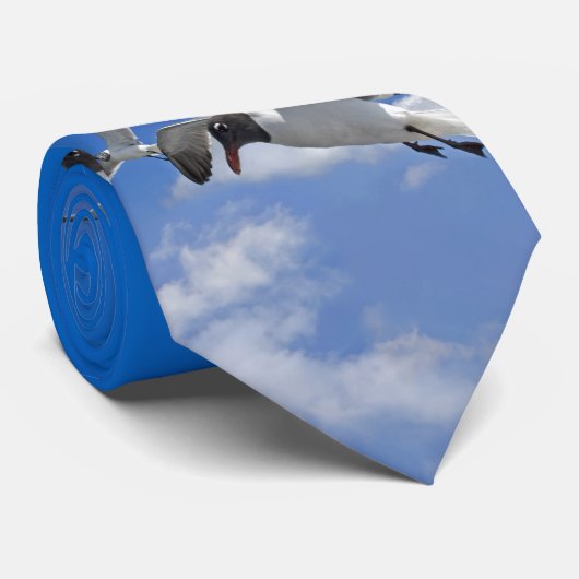 Seemöwe-Krawatte Krawatte (Gerollt)