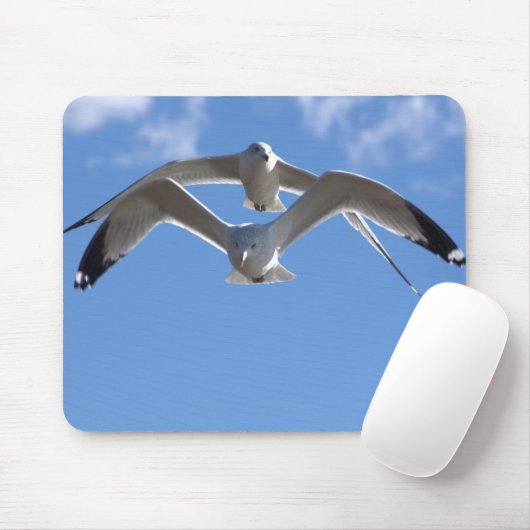 Seemöwe Mousepad (Mit Mouse)