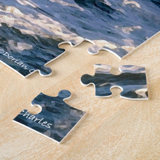 "Seemöwe-" Puzzlespiel Puzzle (Seite)