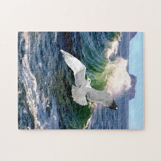 "Seemöwe-" Puzzlespiel Puzzle (Horizontal)