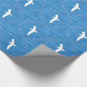 Seemöwe/Seestrand-Packpapier Geschenkpapier (Ecke)