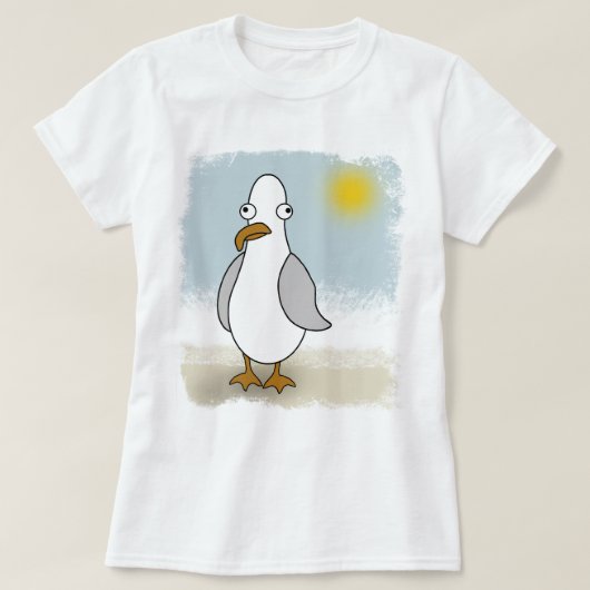 Seemöwe T-Shirt (Design vorne)