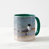 Seemöwe u. Flussuferläufer Tasse (VorderseiteRechts)