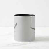 Seemöwe-Vogel Tasse (Zentrum)