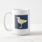 Seemöwe | wild und frei kaffeetasse (Links)