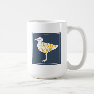 Seemöwe   wild und frei kaffeetasse
